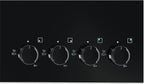 Płyta gazowa ELECTROLUX EGG6407K 59x51cm 4 palniki żeliwny ruszt czarny