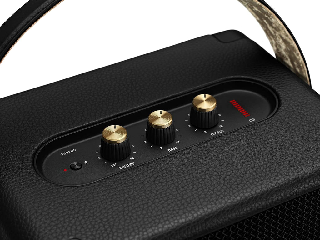Marshall Tufton 1005924 Głośnik Bluetooth, Czarny, 20 h, 4.9 kg
