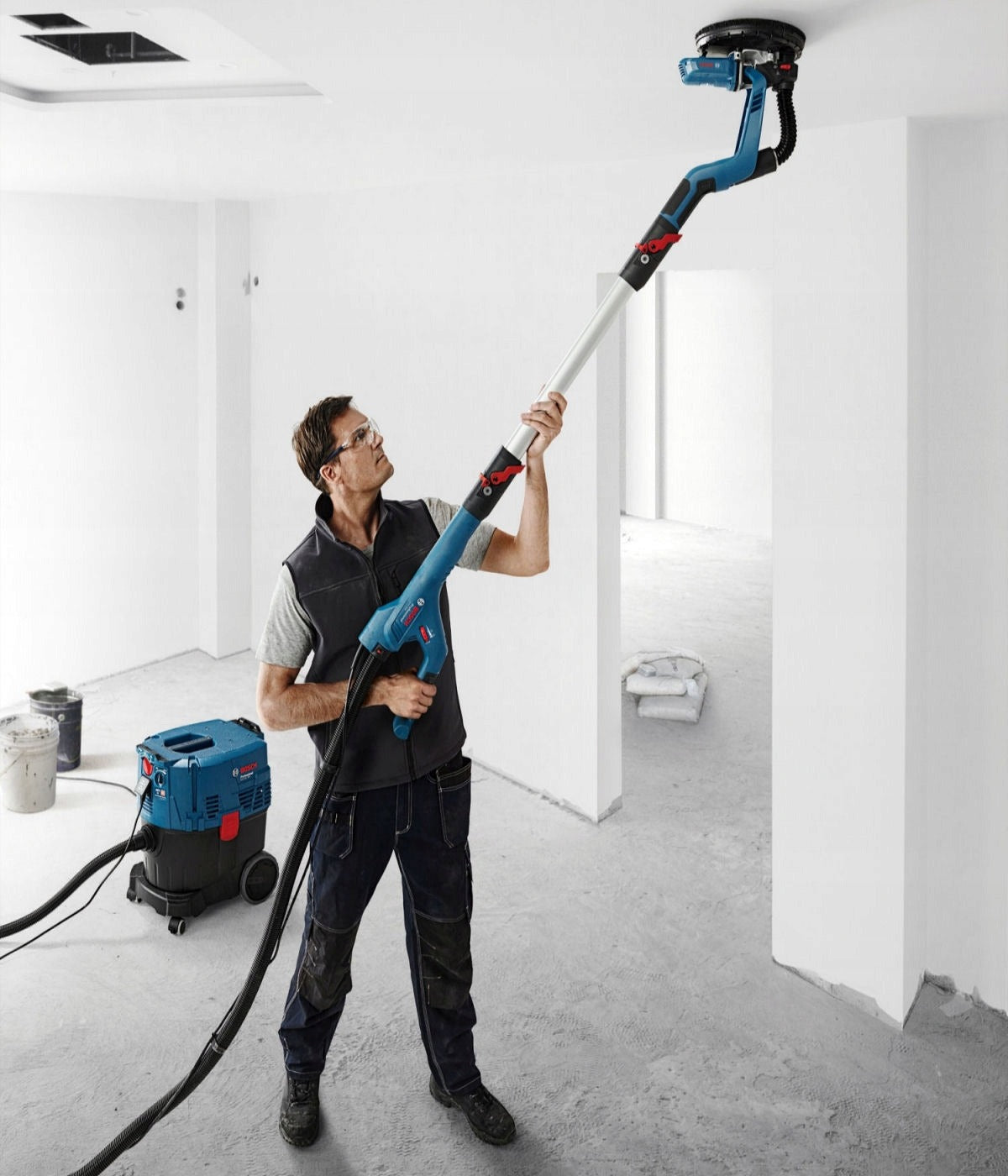 BOSCH GTR 550 SZLIFIERKA DO ŚCIAN GIPSU ŻYRAFA