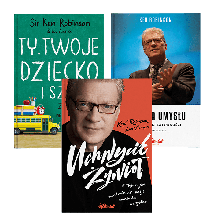 Zestaw książek Kena Robinsona
